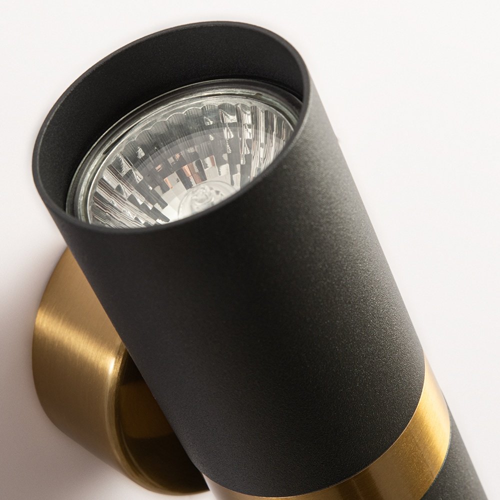 Светильник настенный Arte Lamp GU10 50 Вт черный купить,NaN
