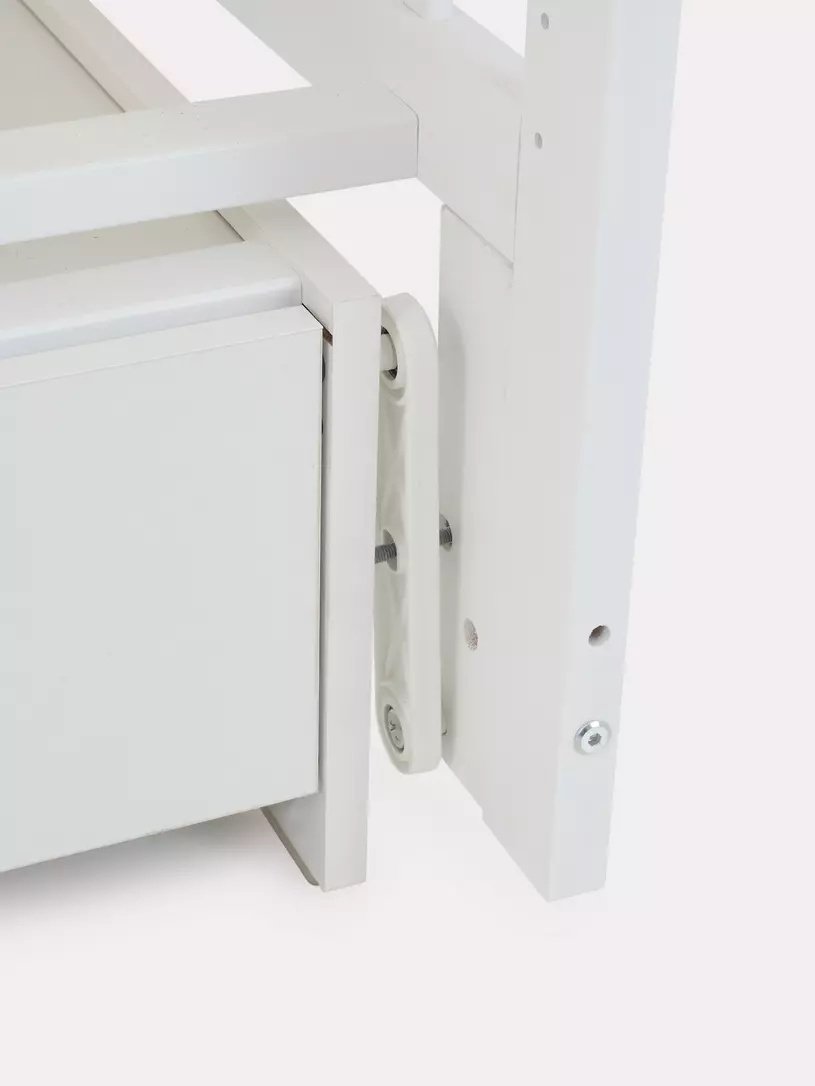 Кровать для новорожденных RANT INDY BOX, 60x120 см, белый купить,NaN