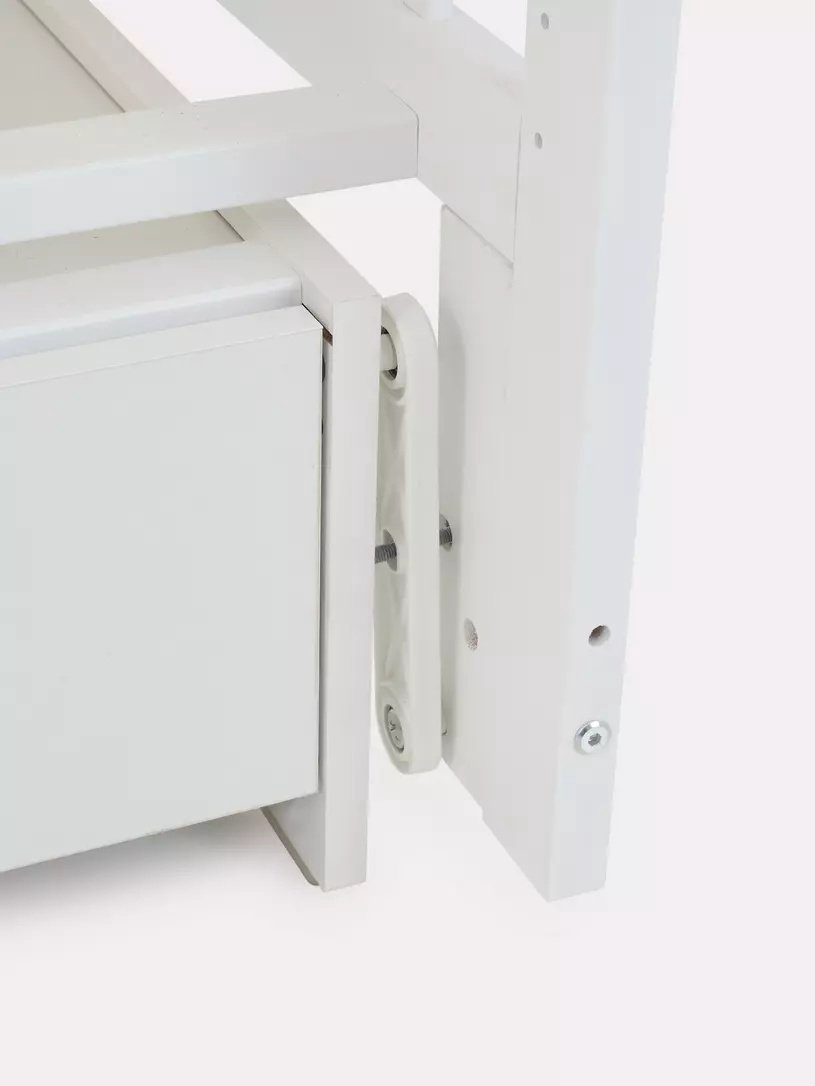 Кровать для новорожденных RANT INDY BOX, 60x120 см, белый купить,NaN