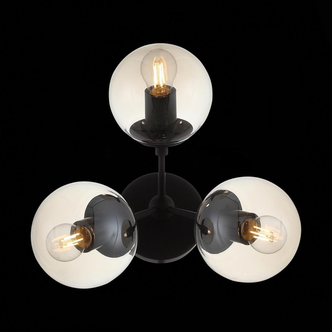 Бра настенный ST Luce E27, черный купить,NaN