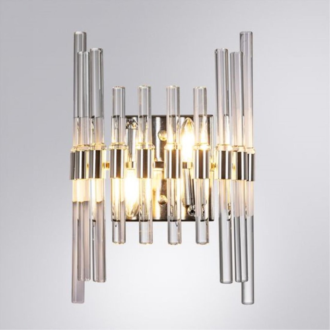 Светильник настенный Arte Lamp E14 40 Вт прозрачный купить,NaN
