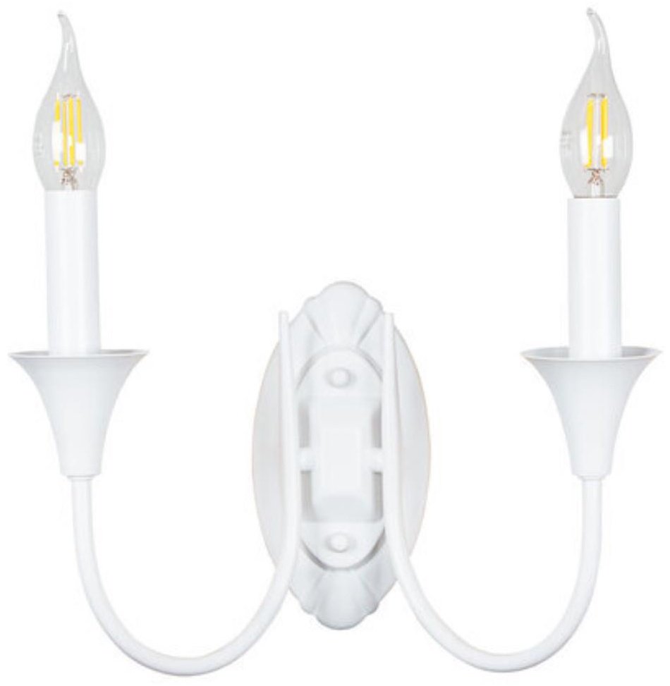 Бра настенный Arte Lamp E14, белый купить,NaN