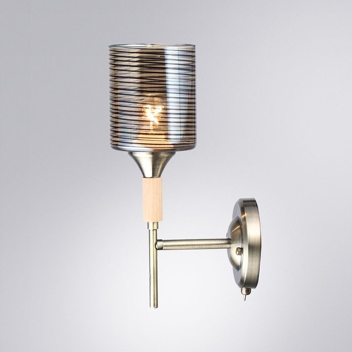 Бра настенный Arte Lamp E27, бронза купить,NaN
