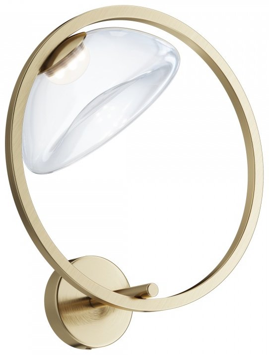 Бра настенный Maytoni LED, золотистый, прозрачный купить,NaN