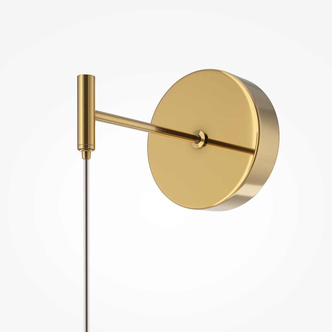 Бра настенный Maytoni LED, золотистый, белый купить,NaN