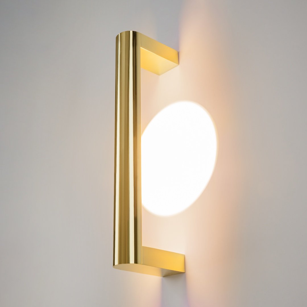 Бра настенный Maytoni LED, золотистый, белый купить,NaN