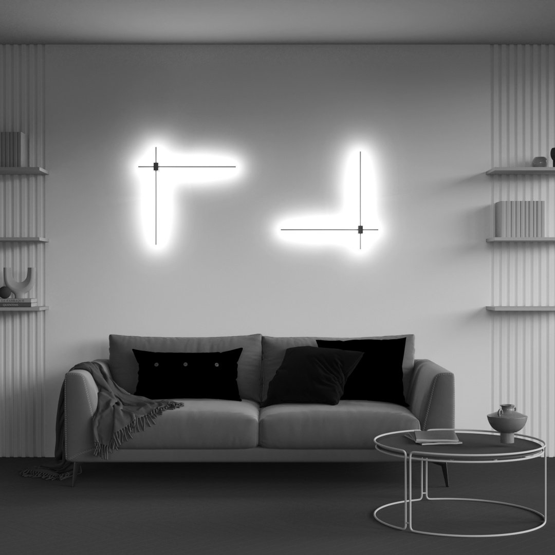 Бра настенный Technical LED, черный, золотистый купить,NaN