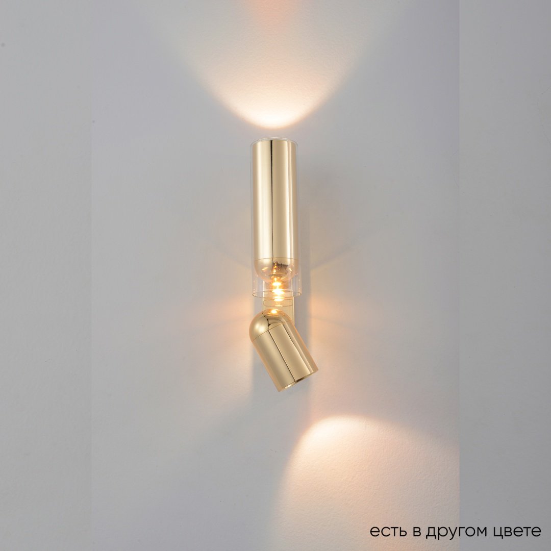 Бра настенный Crystal Lux LED, золотистый, прозрачный купить,NaN