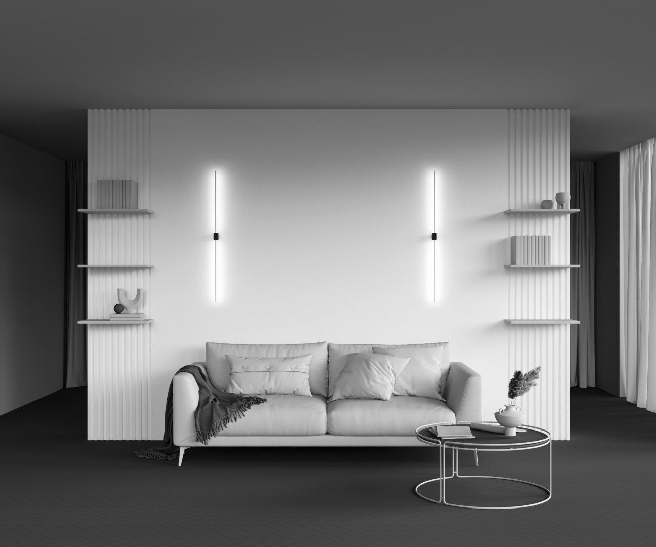 Бра настенный Technical LED, белый купить,NaN