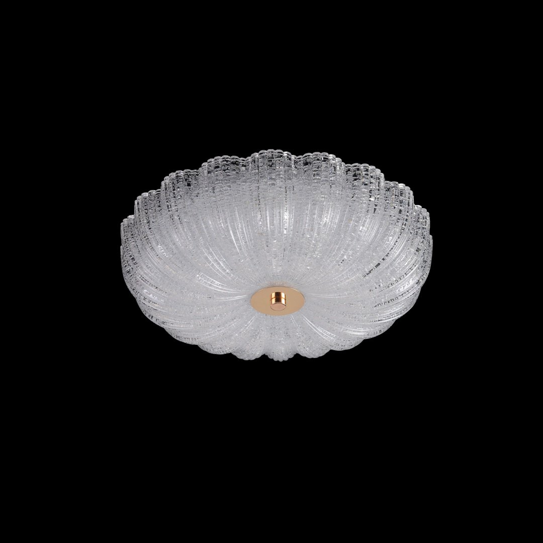 Светильник потолочный Crystal Lux LED 20 Вт золотистый, прозрачный купить,NaN