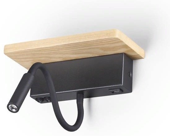 Бра накладной Odeon Light LED, черный, коричневый купить,NaN