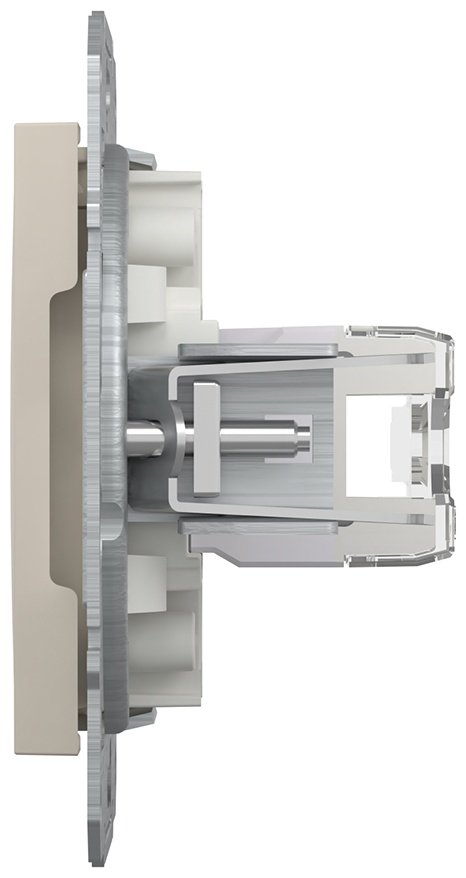 Schneider Electric встраиваемая EPH4770123, компьютерный (RJ45) цвет бежевый