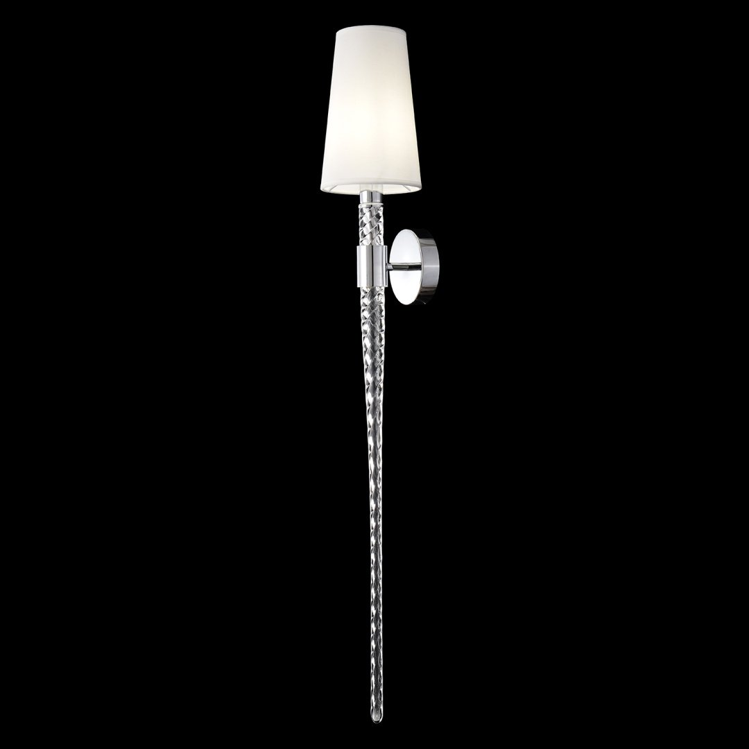 Бра настенный Crystal Lux E14, хром купить,NaN