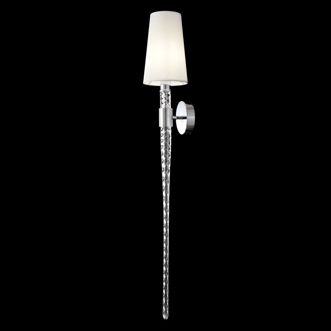 Бра настенный Crystal Lux E14, хром купить,NaN