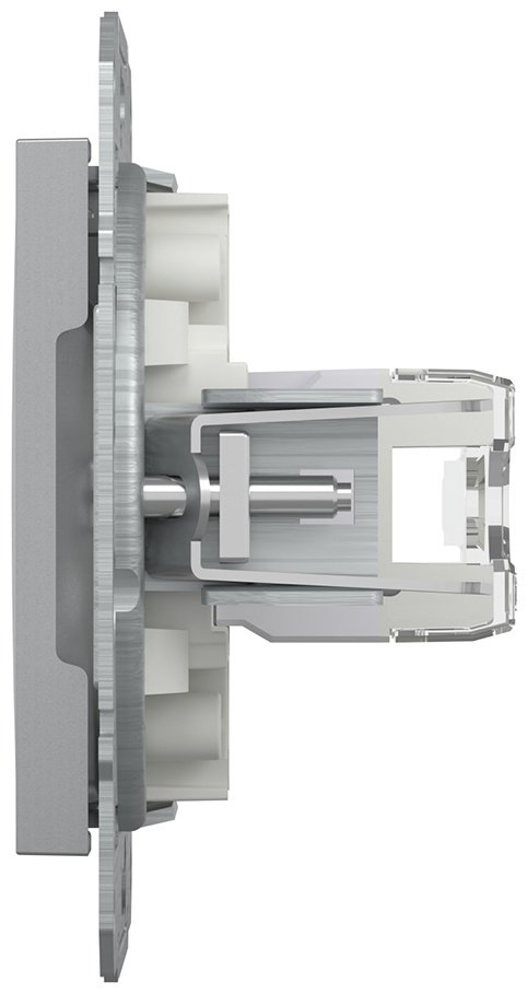 Schneider Electric встраиваемая EPH4700161, компьютерный (RJ45) цвет алюминий