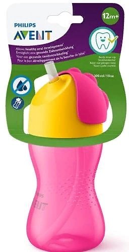 Philips Avent поильник с трубочкой, 300 мл, пластик/силикон, SCF798/02 - ForteMarket Philips Avent поильник с трубочкой, 300 мл, пластик/силикон, SCF798/02 купить,0