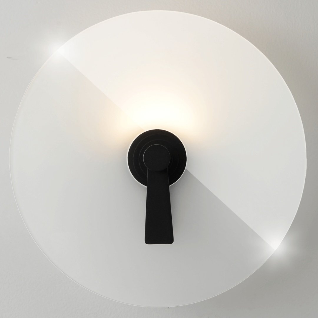 Бра настенный Crystal Lux LED, черный купить,NaN