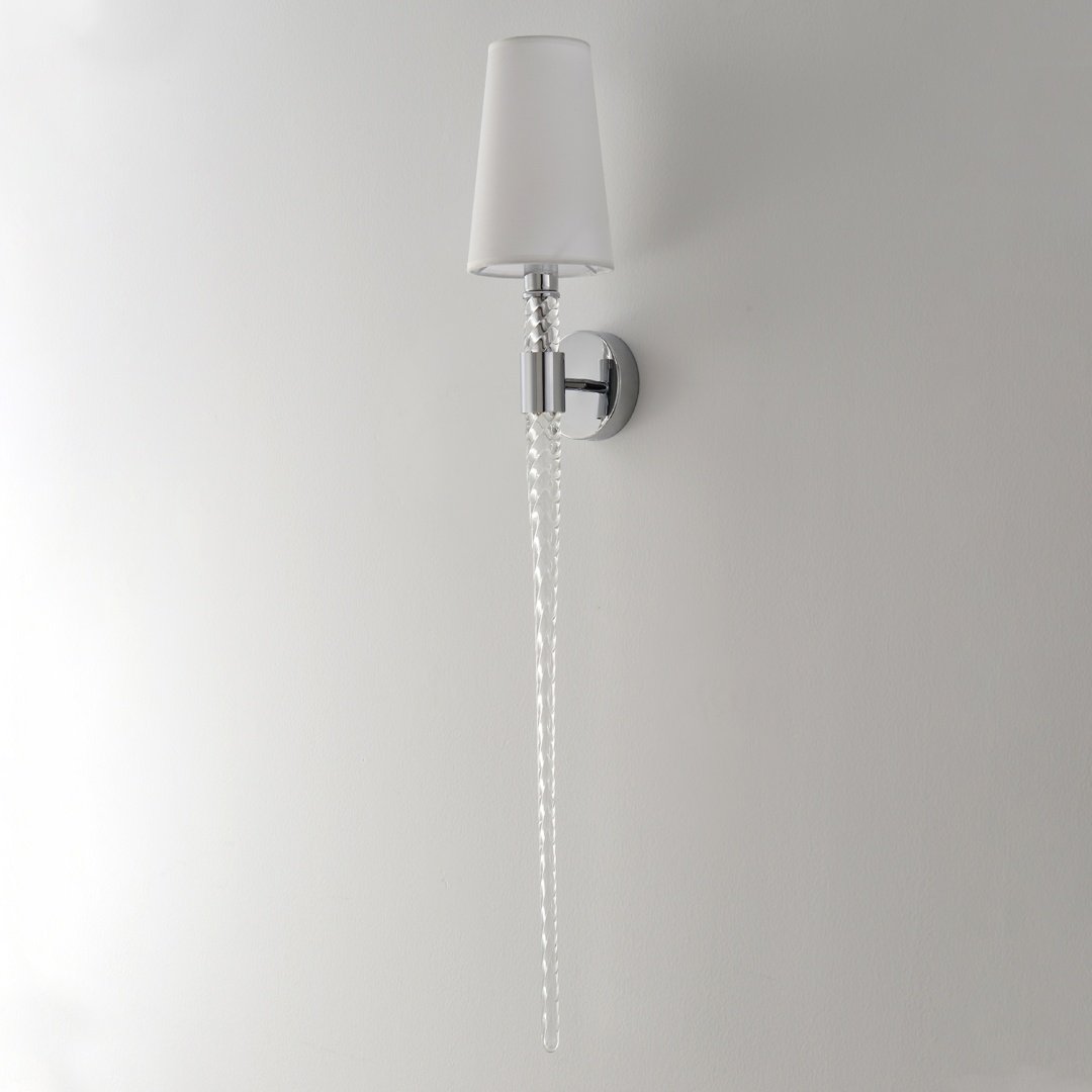 Бра настенный Crystal Lux E14, хром купить,NaN