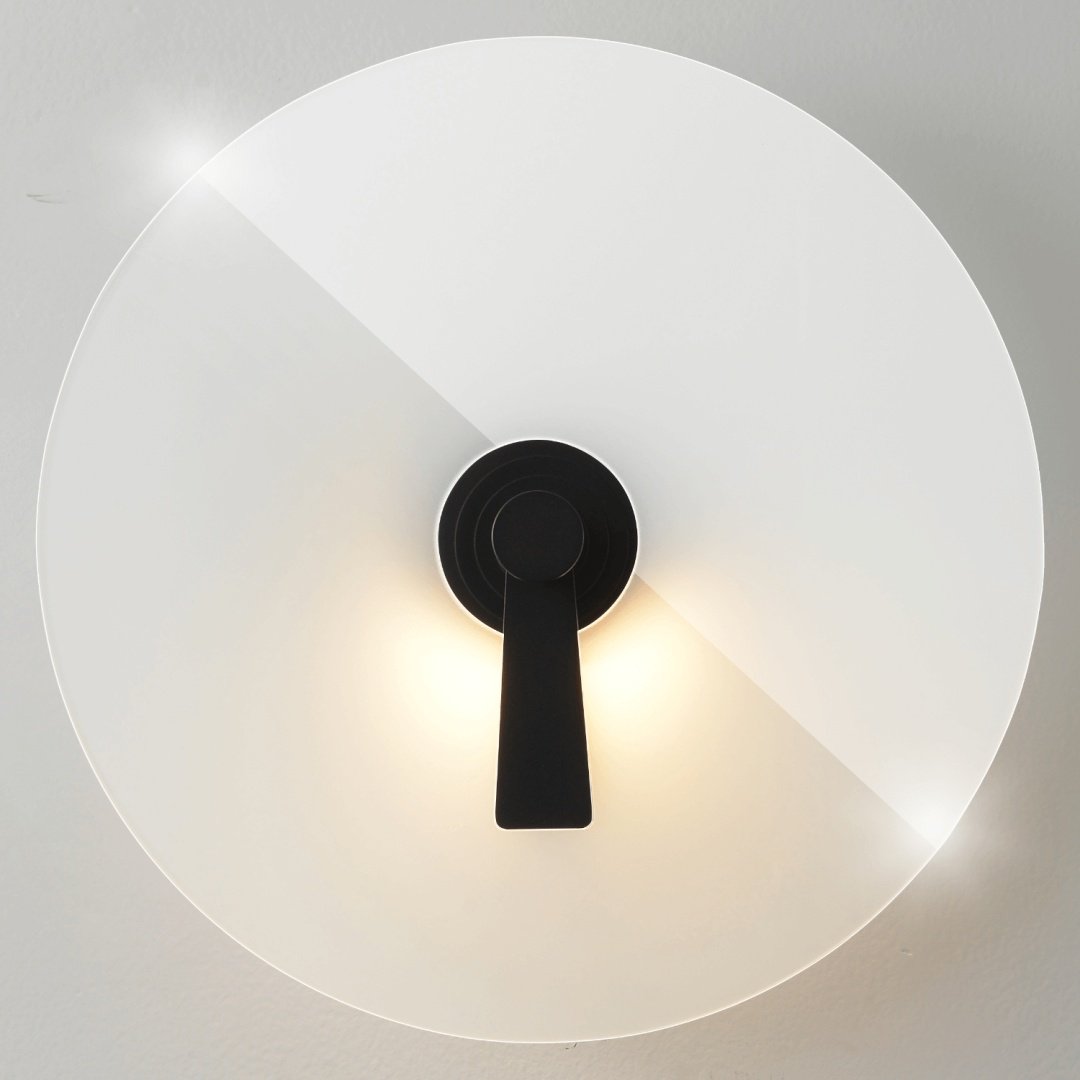 Бра настенный Crystal Lux LED, черный купить,NaN