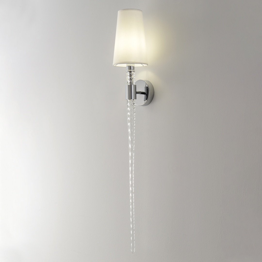 Бра настенный Crystal Lux E14, хром купить,NaN