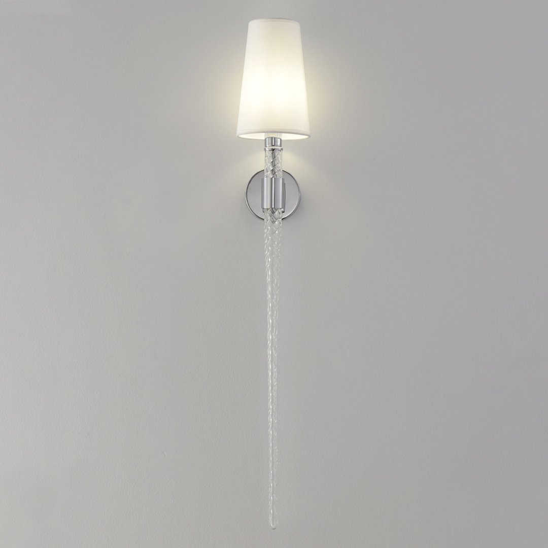 Бра настенный Crystal Lux E14, хром купить,NaN