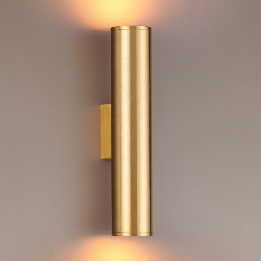 Светильник настенный Odeon Light E27 золотистый купить,NaN