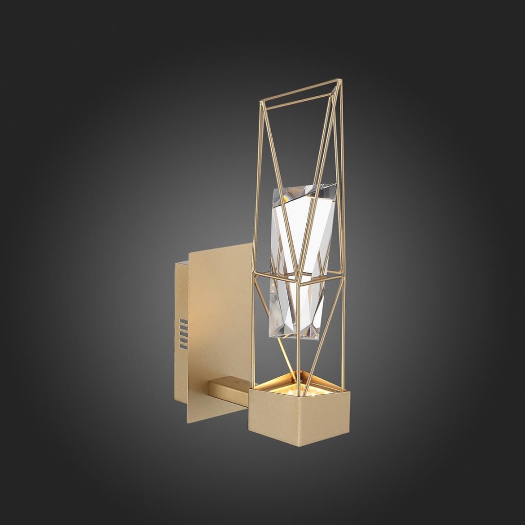 Бра настенный ST Luce LED, золотистый купить,NaN