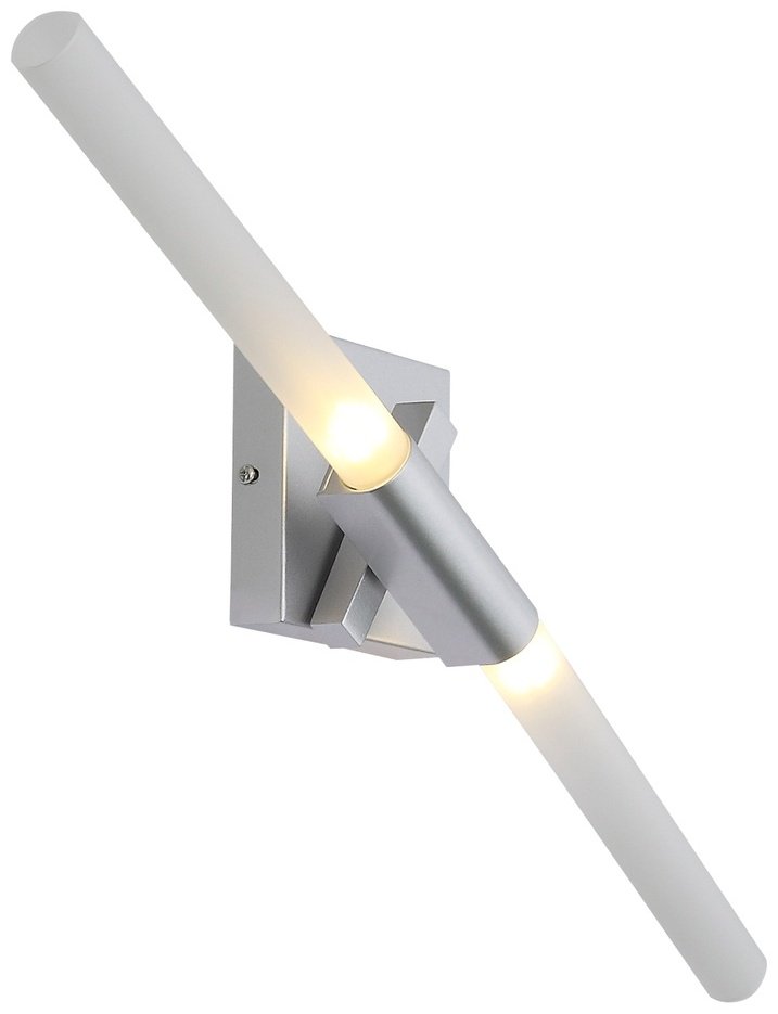 Бра настенный ST Luce G9, серебристый купить,NaN