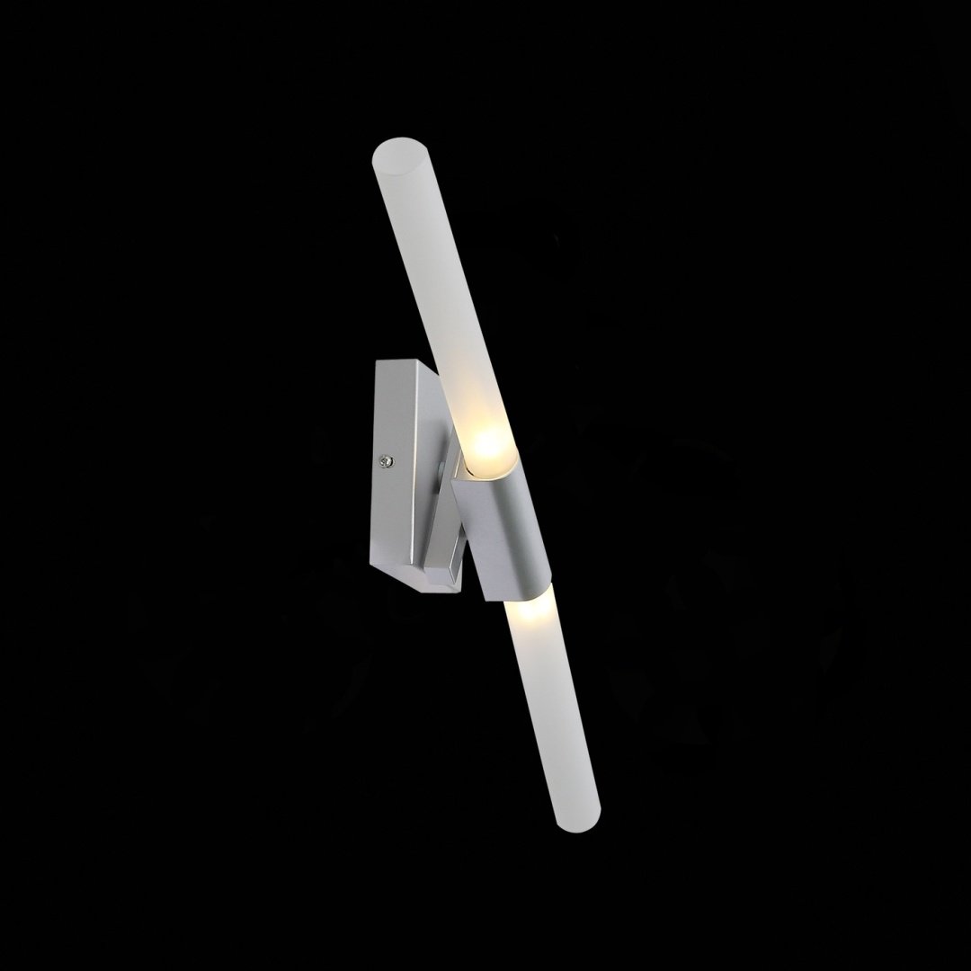 Бра настенный ST Luce G9, серебристый купить,NaN