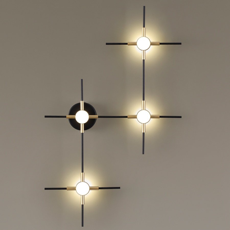 Светильник настенный Odeon Light LED черный купить,NaN