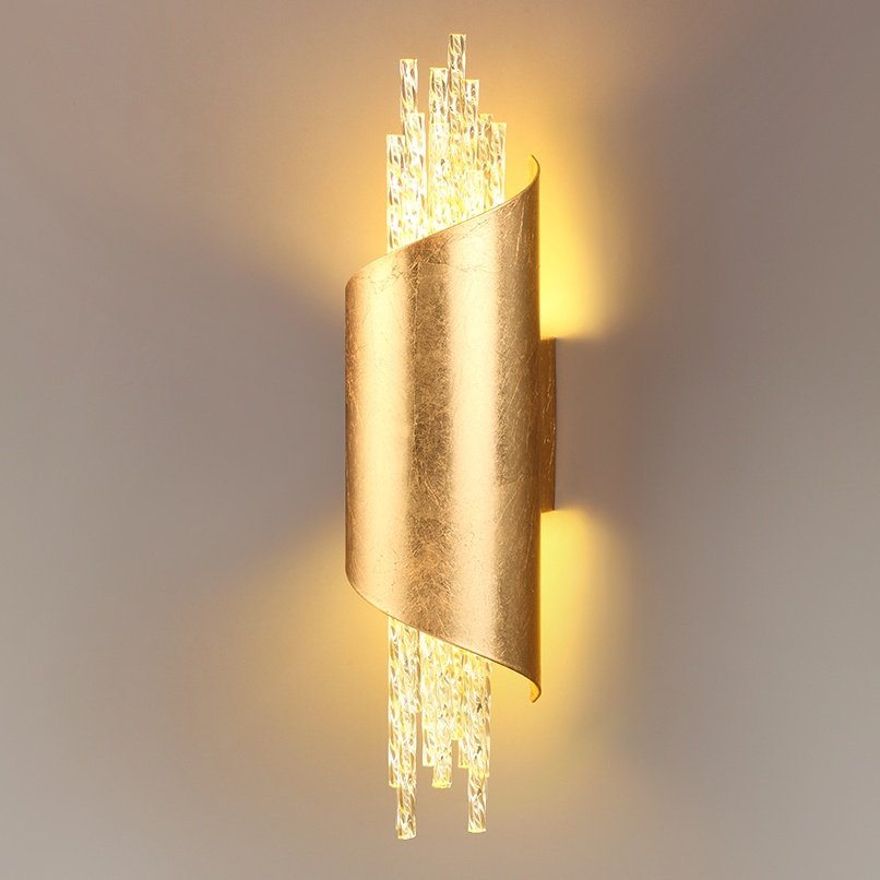 Светильник настенный Odeon Light LED золотистый купить,NaN
