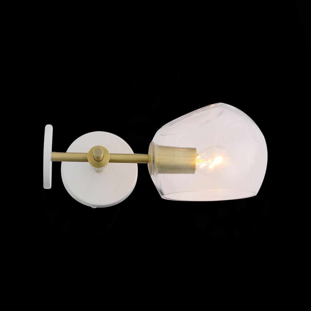 Бра настенный ST Luce Е14, золотистый, белый купить,NaN