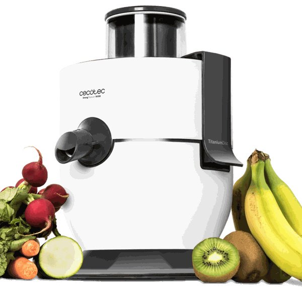 Соковыжималка Cecotec Strong Titanium 19000 белый