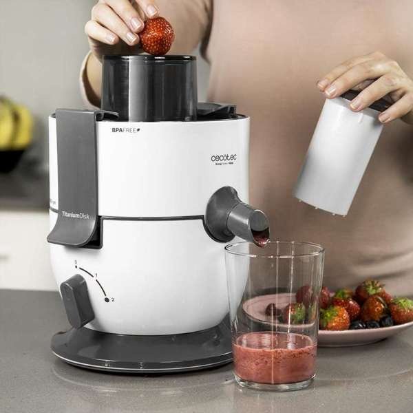 Соковыжималка Cecotec Strong Titanium 19000 белый купить,29980