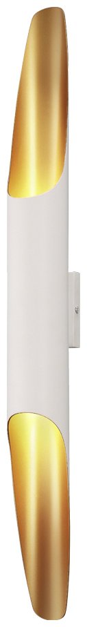 Бра настенный Crystal Lux GU10, золотистый, белый купить,NaN