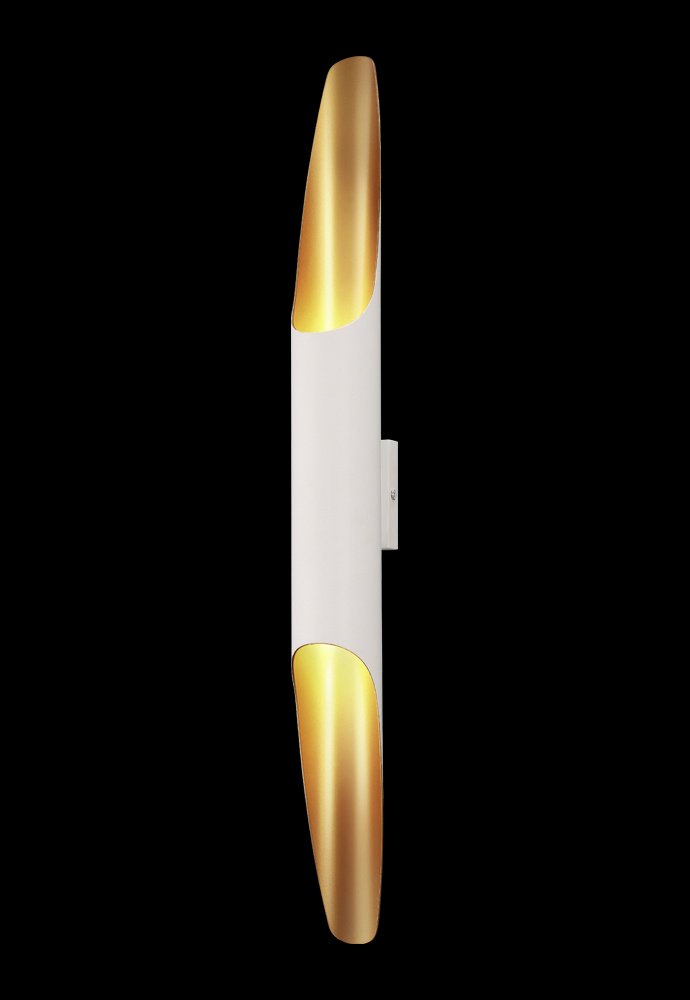 Бра настенный Crystal Lux GU10, золотистый, белый купить,NaN