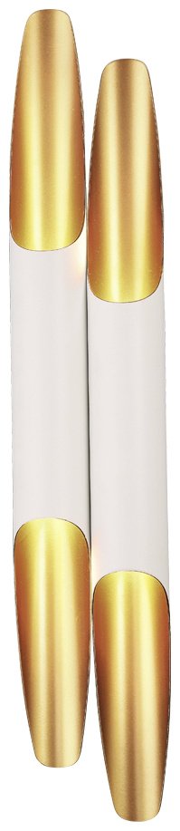 Бра настенный Crystal Lux GU10, золотистый, белый купить,NaN