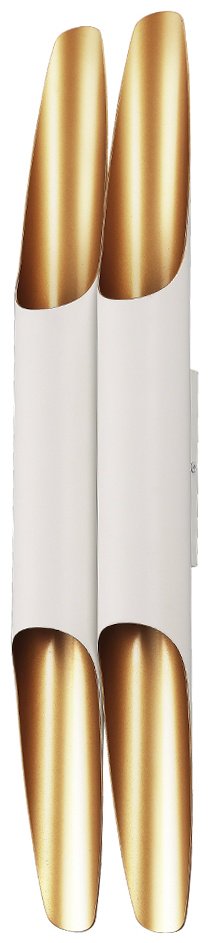Бра настенный Crystal Lux GU10, золотистый, белый купить,NaN