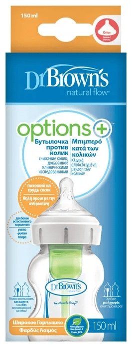 Бутылочка Dr. Browns WB51600 150 мл прозрачный