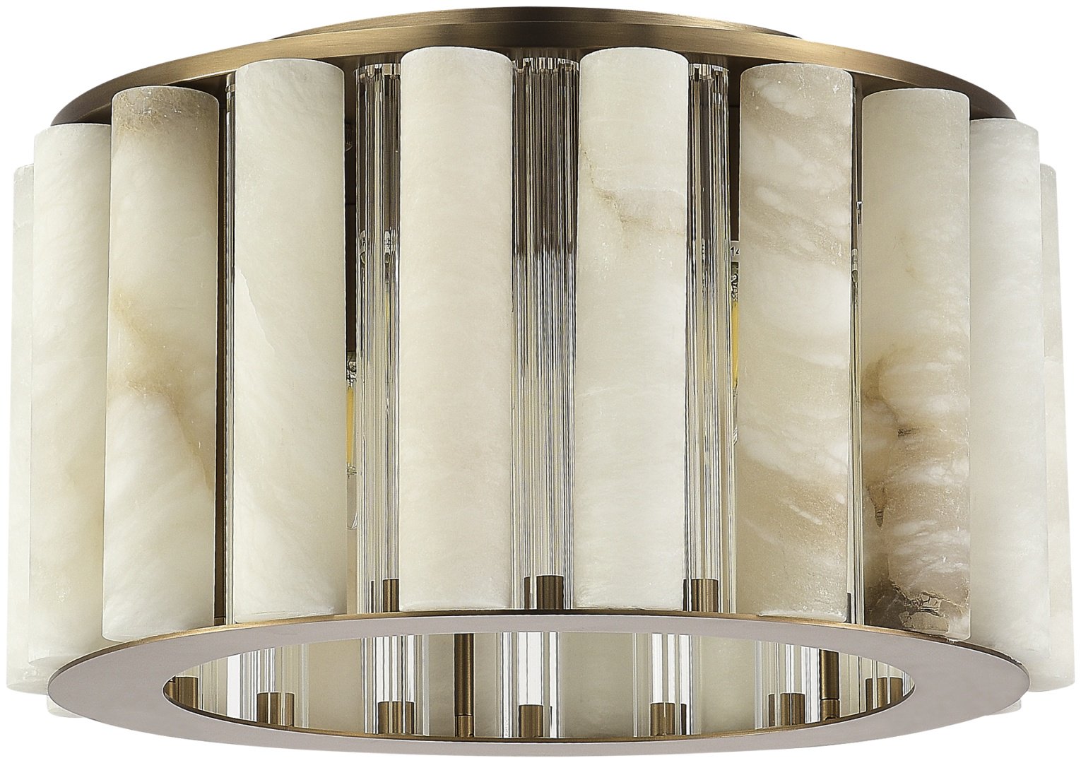 Светильник потолочный ST Luce E14 40 Вт белый, бронза, прозрачный купить,NaN