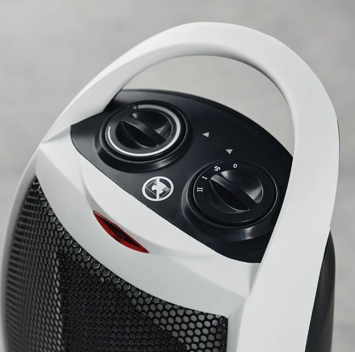 Тепловентилятор Scarlett SC-FH1.512MC белый, черный