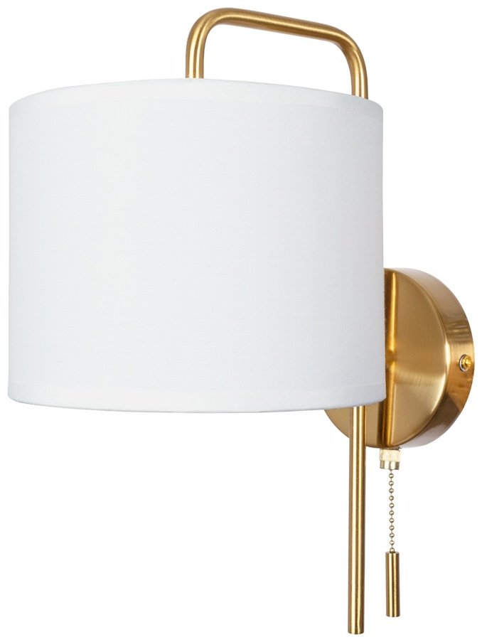 Бра настенный Arte Lamp E27, белый, медный купить,NaN