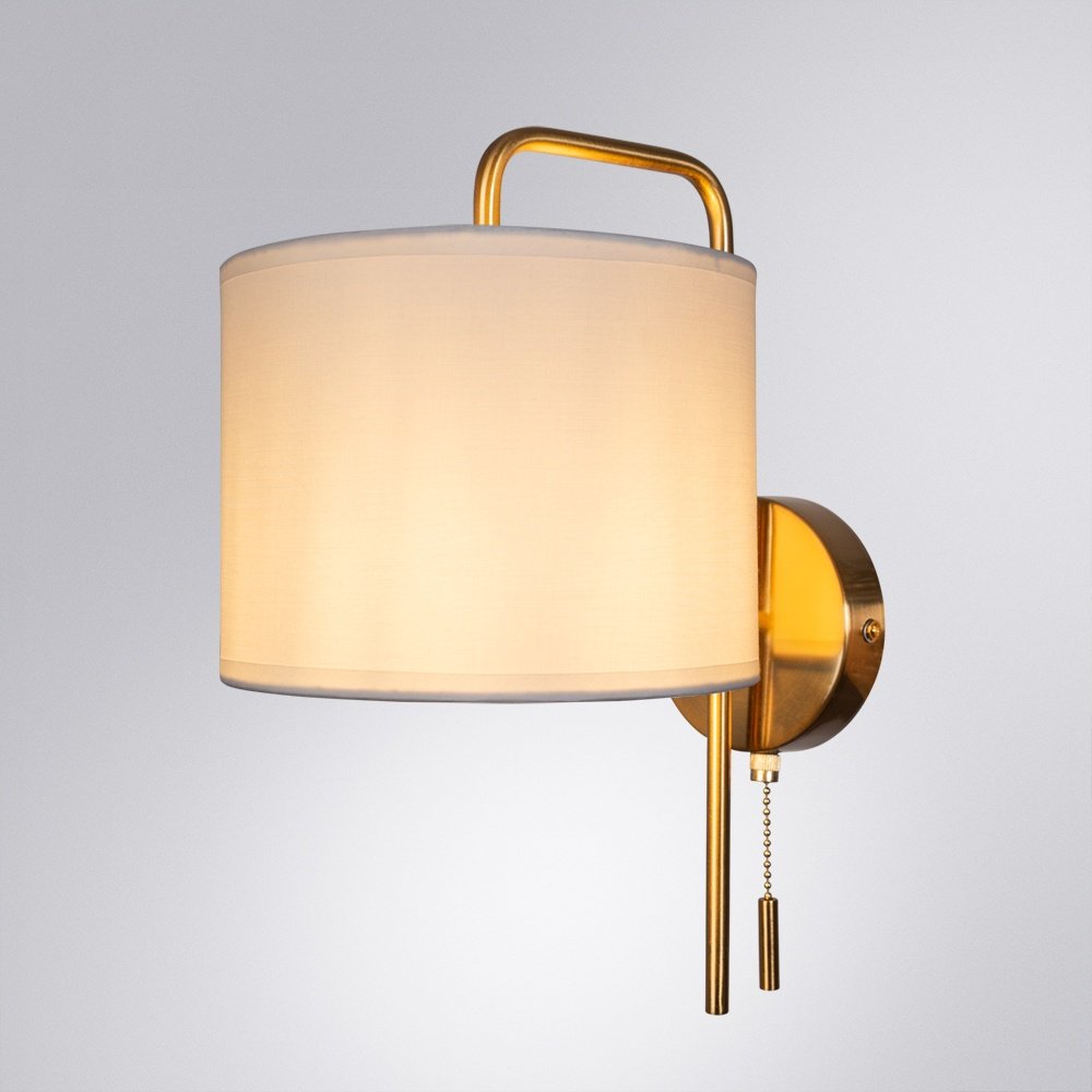 Бра настенный Arte Lamp E27, белый, медный купить,NaN