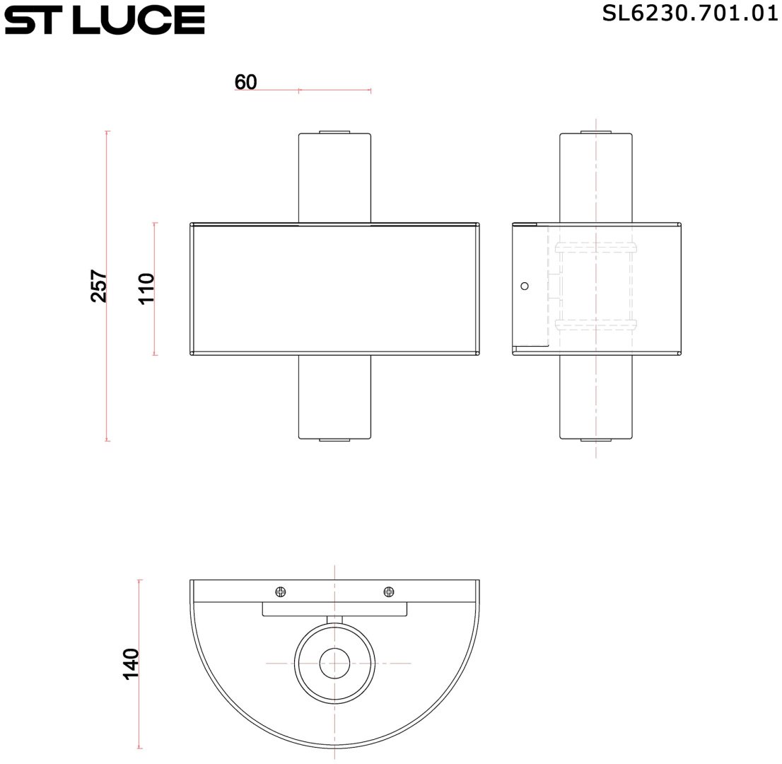 Светильник настенный ST Luce LED 5 Вт зеленый купить,NaN
