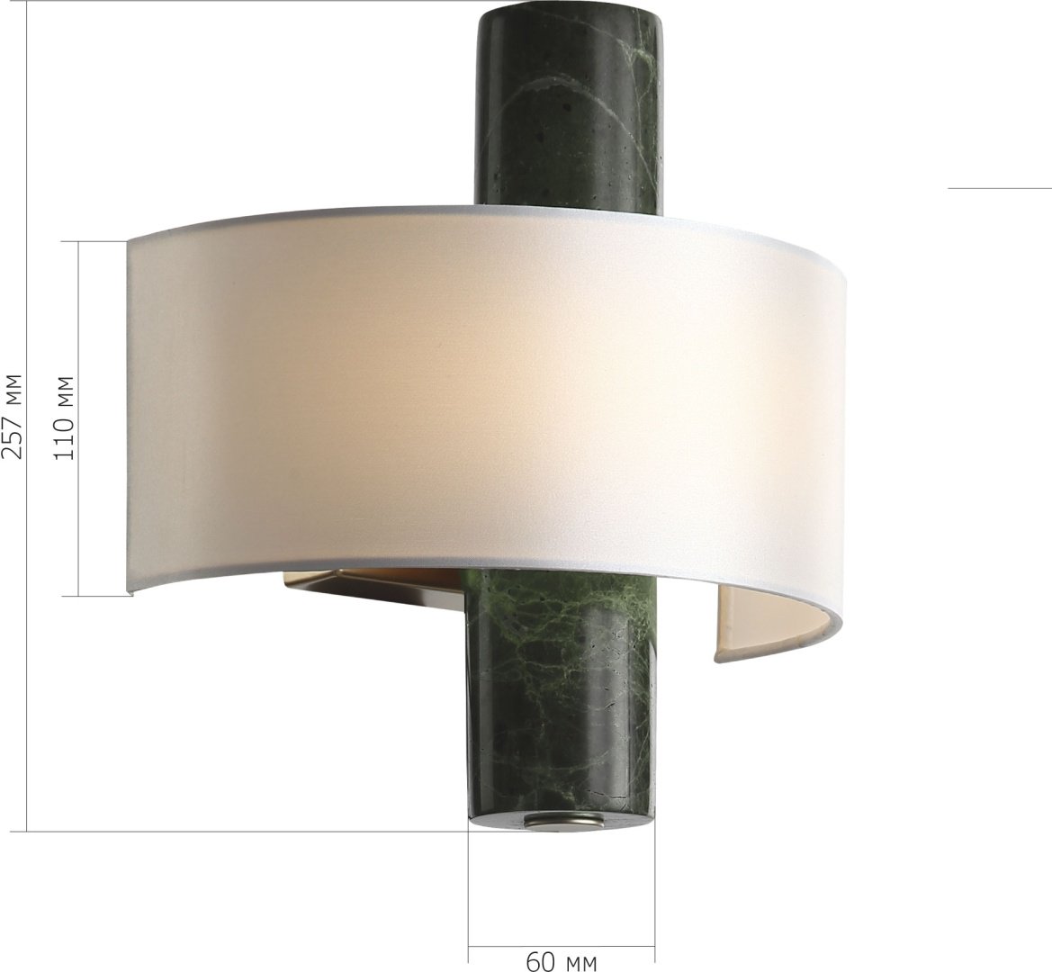 Светильник настенный ST Luce LED 5 Вт зеленый купить,NaN