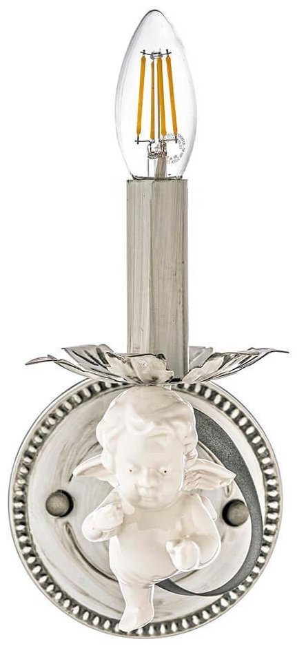Бра настенный Arti Lampadari Е14, серый купить,NaN