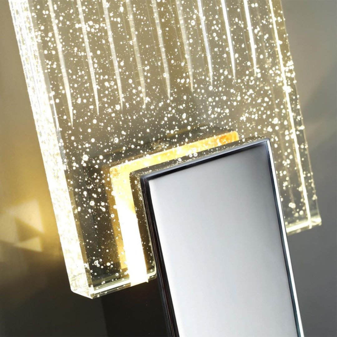Бра настенный Odeon Light LED, прозрачный, хром купить,NaN