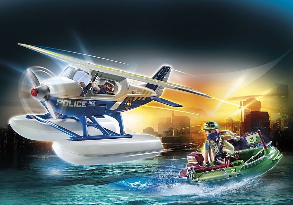 Playmobil Полицейский гидросамолет 70779