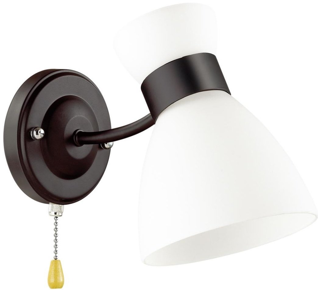 Бра настенный Lumion E27, черный купить,NaN