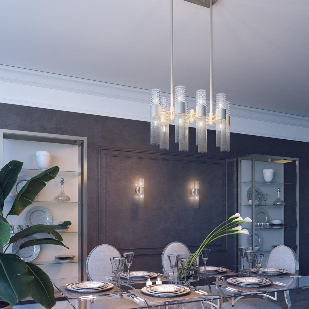 Бра настенный Odeon Light G9, серебристый, прозрачный купить,NaN
